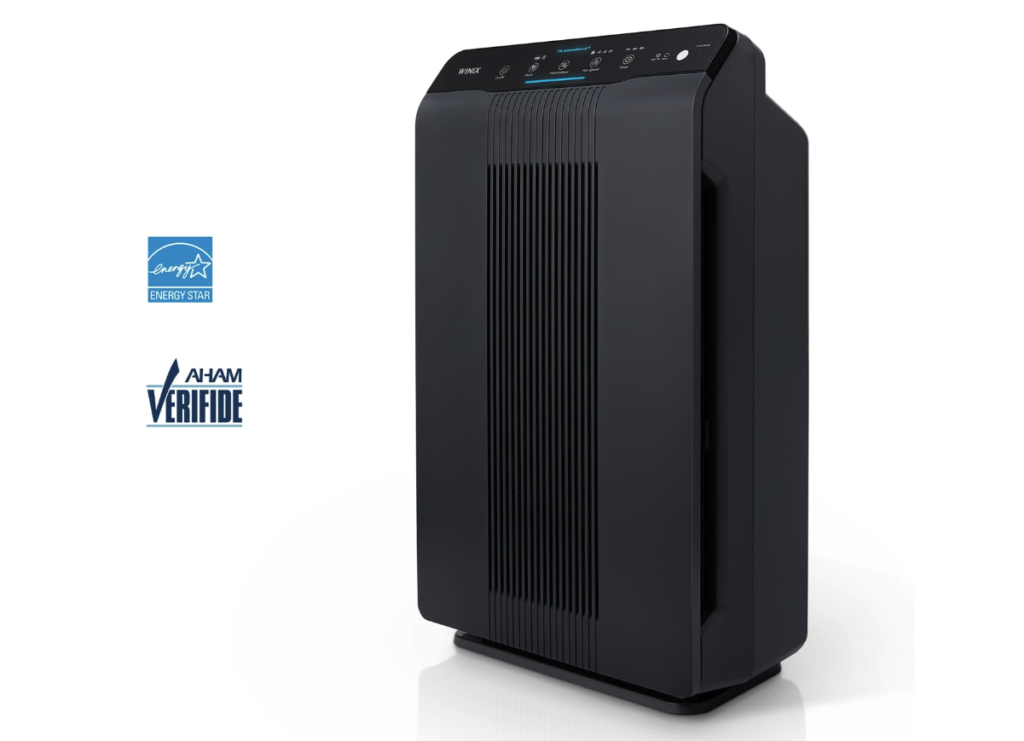 4-Stage True HEPA Air Purifier with Washable AOC™ Carbon Filter & PlasmaWave® Technology
